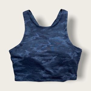 Camo Workout Crop Top